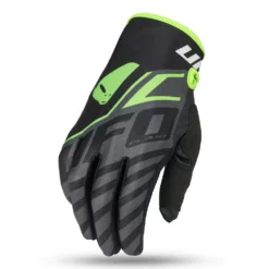 UFO Vanadium Black Neon Green Motocross Gloves -Motorcycle Riding Equipment Store gu04476 k 01 4 jpg