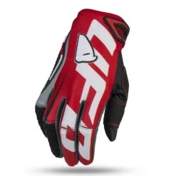 UFO Blaze Red Motocross Gloves