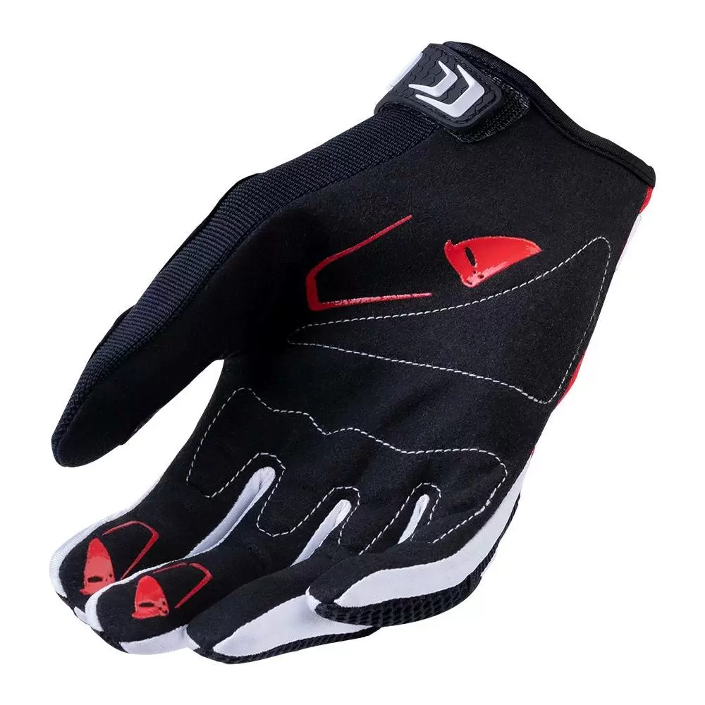 UFO Iridium Black Red Motocross Gloves 8 UFO Iridium Black Red Motocross Gloves - Image 6
