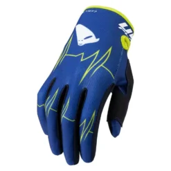 UFO Skill Adrenaline Blue Motocross Gloves 14 UFO Skill Adrenaline Blue Motocross Gloves -Motorcycle Riding Equipment Store gu04498n 01 jpg