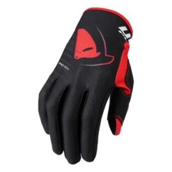 UFO Skill Kimura Black Red Motocross Gloves -Motorcycle Riding Equipment Store gu04499kb 01 3