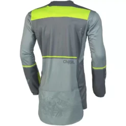 O'Neal Hardwear Flow V.23 Jersey Grey / Neon Yellow 11 O'Neal Hardwear Flow V.23 Jersey Grey / Neon Yellow -Motorcycle Riding Equipment Store h004 203 02 jpg