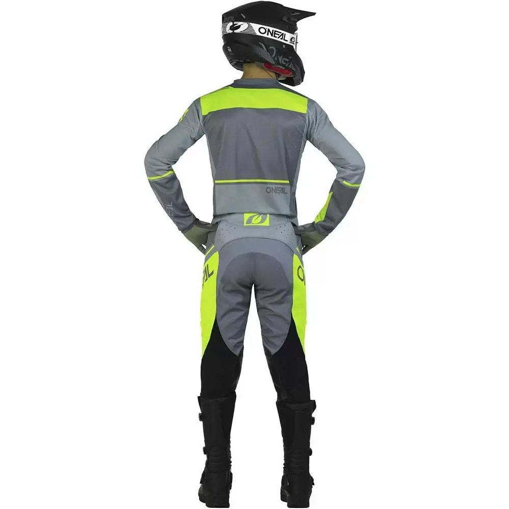O'Neal Hardwear Flow V.23 Jersey Grey / Neon Yellow 8 O'Neal Hardwear Flow V.23 Jersey Grey / Neon Yellow - Image 6