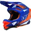 UFO Diamond Blue Red Motocross Helmet -Motorcycle Riding Equipment Store he043