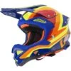 UFO Diamond Blue Yellow Orange Motocross Helmet 1 UFO Diamond Blue Yellow Orange Motocross Helmet -Motorcycle Riding Equipment Store he050 6
