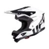 UFO Diamond Black White Motocross Helmet