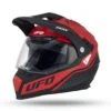 UFO Aries Black Red Dual Sport Helmet 1 UFO Aries Black Red Dual Sport Helmet -Motorcycle Riding Equipment Store he139 b 01 2
