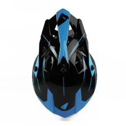UFO Intrepid Motocross Helmet - Black Blue -Motorcycle Riding Equipment Store he144 06 2 jpg