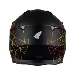 UFO Sheratan Net Open Face Helmet - Jet Black -Motorcycle Riding Equipment Store he149 06 jpg
