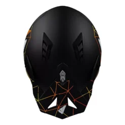 UFO Sheratan Net Open Face Helmet - Jet Black -Motorcycle Riding Equipment Store he149 07 jpg