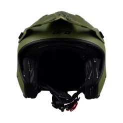 UFO Sheratan Jet Open Face Helmet - Military Green 25 UFO Sheratan Jet Open Face Helmet - Military Green -Motorcycle Riding Equipment Store he150 05 jpg