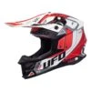 UFO Intrepid Red White Matt Motocross Helmet 1 UFO Intrepid Red White Matt Motocross Helmet -Motorcycle Riding Equipment Store he154 01 1