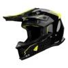 UFO Intrepid Motocross Helmet - Grey Black Neon Yellow -Motorcycle Riding Equipment Store he155 01 1