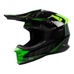 UFO Intrepid Motocross Helmet - Grey Black Neon Green 20 UFO Intrepid Motocross Helmet - Grey Black Neon Green -Motorcycle Riding Equipment Store he156 01 jpg