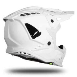UFO Echus White Gloss Motocross Helmet -Motorcycle Riding Equipment Store he166 01 jpg