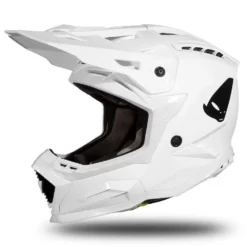 UFO Echus White Gloss Motocross Helmet -Motorcycle Riding Equipment Store he166 02 jpg