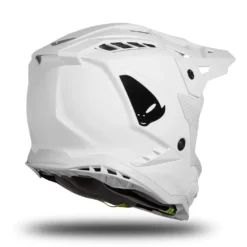 UFO Echus White Gloss Motocross Helmet -Motorcycle Riding Equipment Store he166 07 jpg