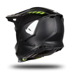 UFO Echus Black Matt Motocross Helmet -Motorcycle Riding Equipment Store he167 03 jpg