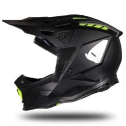 UFO Echus Black Matt Motocross Helmet