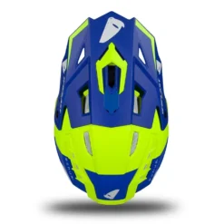 UFO Echus Blue Neon Yellow Motocross Helmet 31 UFO Echus Blue Neon Yellow Motocross Helmet -Motorcycle Riding Equipment Store he169 11 jpg