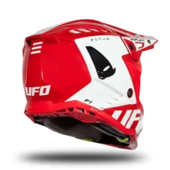 UFO Echus Red White Gloss Motocross Helmet 21 UFO Echus Red White Gloss Motocross Helmet -Motorcycle Riding Equipment Store he170 06 jpg