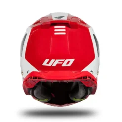 UFO Echus Red White Gloss Motocross Helmet 20 UFO Echus Red White Gloss Motocross Helmet -Motorcycle Riding Equipment Store he170 07 jpg