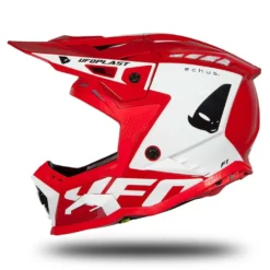 UFO Echus Red White Gloss Motocross Helmet 18 UFO Echus Red White Gloss Motocross Helmet -Motorcycle Riding Equipment Store he170 09 jpg
