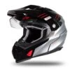 UFO Aries Adventure Black Grey Gloss Helmet -Motorcycle Riding Equipment Store he178 13