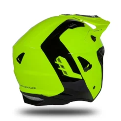 UFO Sheratan Neon Yellow Black Jet Open Face Helmet 18 UFO Sheratan Neon Yellow Black Jet Open Face Helmet -Motorcycle Riding Equipment Store he183 11 jpg
