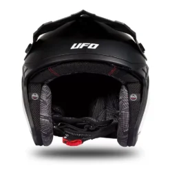 UFO Sheratan White Black Neon Yellow Matt Jet Open Face Helmet -Motorcycle Riding Equipment Store he186 12 jpg