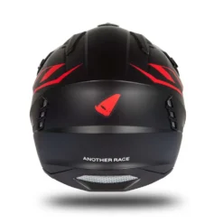 UFO Sheratan Black Red Matt Jet Open Face Helmet -Motorcycle Riding Equipment Store he187 10 jpg