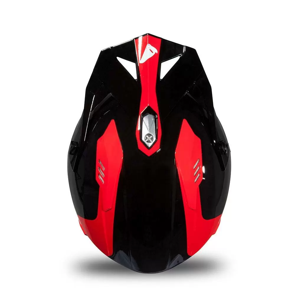UFO Sheratan Red Black Gloss Jet Open Face Helmet 8 UFO Sheratan Red Black Gloss Jet Open Face Helmet - Image 6