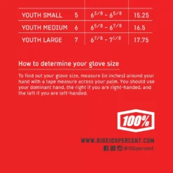 100% Brisker Youth Cold Weather Gloves Fluo Yellow / Black -Motorcycle Riding Equipment Store hp 10016 057 size jpg