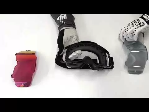 100% Armega Oversized Deep Red Clear Lens Motocross Goggles 8 100% Armega Oversized Deep Red Clear Lens Motocross Goggles - Image 6