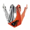 UFO Warrior Shock White Orange Helmet Peak 1 UFO Warrior Shock White Orange Helmet Peak -Motorcycle Riding Equipment Store hr018f 1 jpg