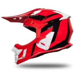 UFO Intrepid Red Black Gloss Motocross Helmet -Motorcycle Riding Equipment Store intrepid he172 010 jpg