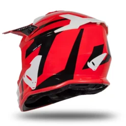 UFO Intrepid Red Black Gloss Motocross Helmet -Motorcycle Riding Equipment Store intrepid he172 011 jpg