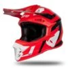 UFO Intrepid Red Black Gloss Motocross Helmet -Motorcycle Riding Equipment Store intrepid he172 05
