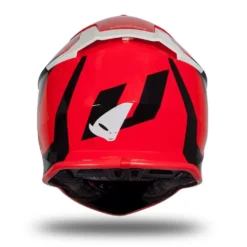UFO Intrepid Red Black Gloss Motocross Helmet -Motorcycle Riding Equipment Store intrepid he172 08 jpg