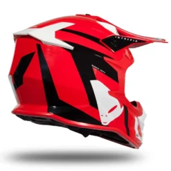UFO Intrepid Red Black Gloss Motocross Helmet -Motorcycle Riding Equipment Store intrepid he172 09 jpg