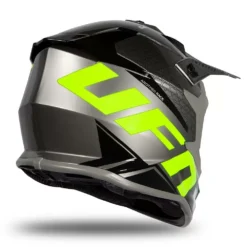 UFO Intrepid Grey Neon Yellow Motocross Helmet 20 UFO Intrepid Grey Neon Yellow Motocross Helmet -Motorcycle Riding Equipment Store intrepid he173 07 jpg