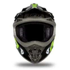 UFO Intrepid Grey Neon Yellow Motocross Helmet 19 UFO Intrepid Grey Neon Yellow Motocross Helmet -Motorcycle Riding Equipment Store intrepid he173 08 jpg