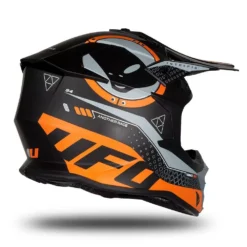 UFO Intrepid Black Orange Matt Motocross Helmet 25 UFO Intrepid Black Orange Matt Motocross Helmet -Motorcycle Riding Equipment Store intrepid he176 01 jpg