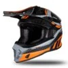 UFO Intrepid Black Orange Matt Motocross Helmet 1 UFO Intrepid Black Orange Matt Motocross Helmet -Motorcycle Riding Equipment Store intrepid he176 03