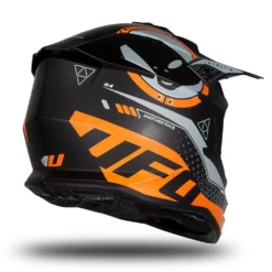UFO Intrepid Black Orange Matt Motocross Helmet 20 UFO Intrepid Black Orange Matt Motocross Helmet -Motorcycle Riding Equipment Store intrepid he176 07 jpg
