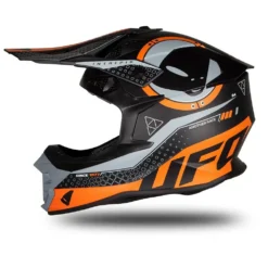 UFO Intrepid Black Orange Matt Motocross Helmet 18 UFO Intrepid Black Orange Matt Motocross Helmet -Motorcycle Riding Equipment Store intrepid he176 09 jpg