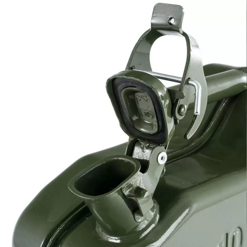 Steel Jerry Can Olive Green - 20 Ltr 4 Steel Jerry Can Olive Green - 20 Ltr - Image 2