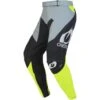 O'Neal Mayhem Hexx V23 Pants Grey / Neon Yellow -Motorcycle Riding Equipment Store m022 434 01