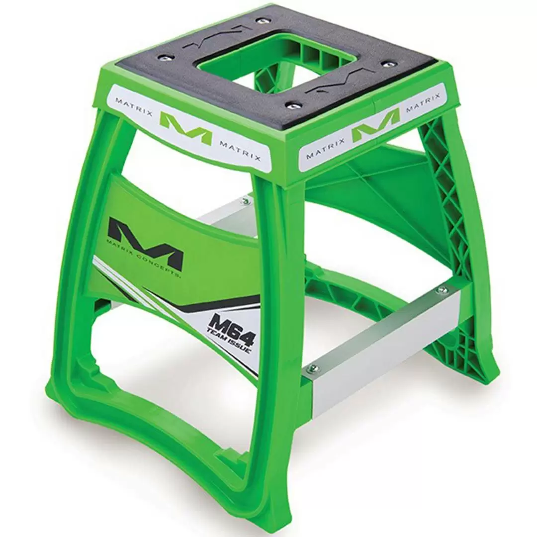 Matrix M64 Elite Green Motorcycle Bike Stand 3 Matrix M64 Elite Green Motorcycle Bike Stand