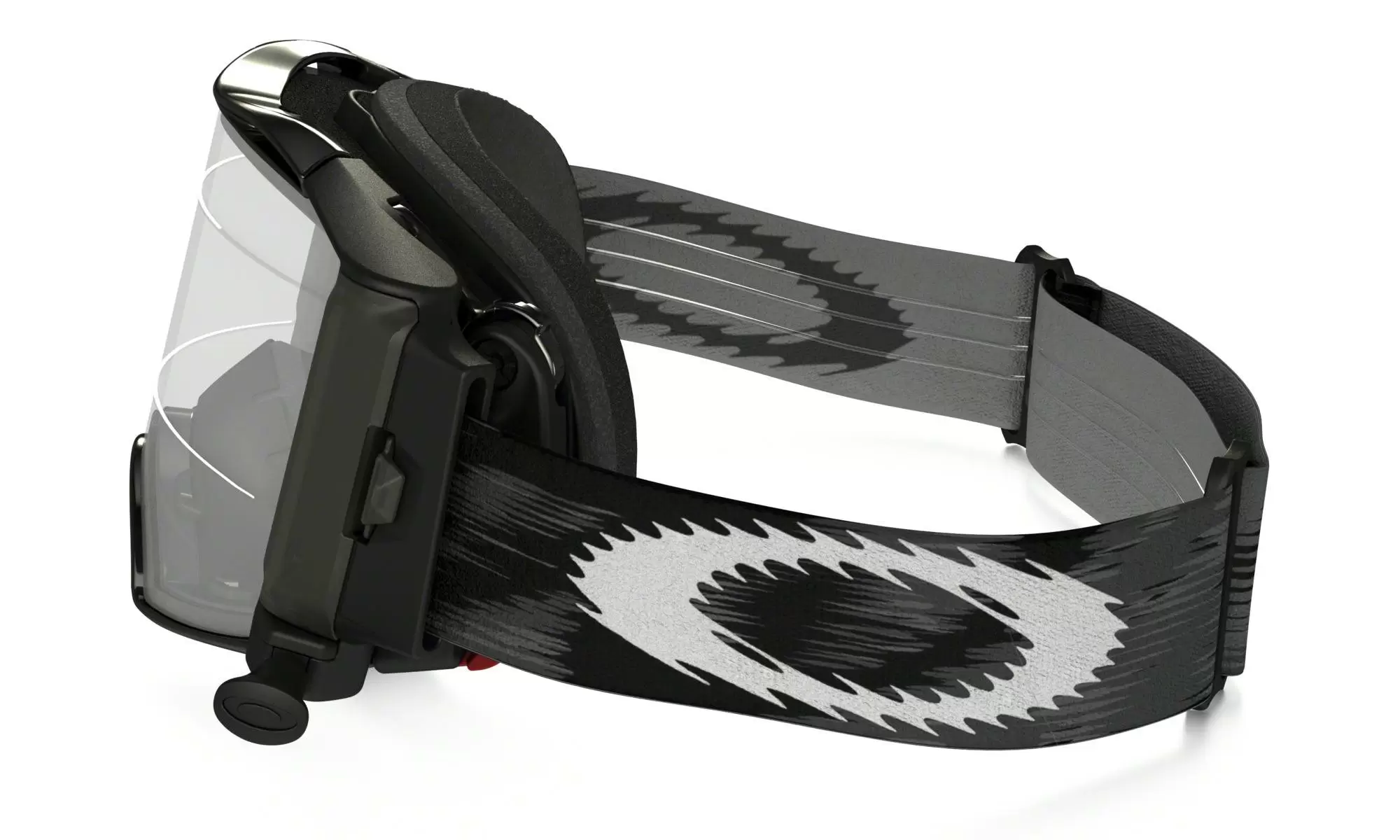 Oakley Airbrake Jet Black Speed Motocross Goggles 4 Oakley Airbrake Jet Black Speed Motocross Goggles - Image 2